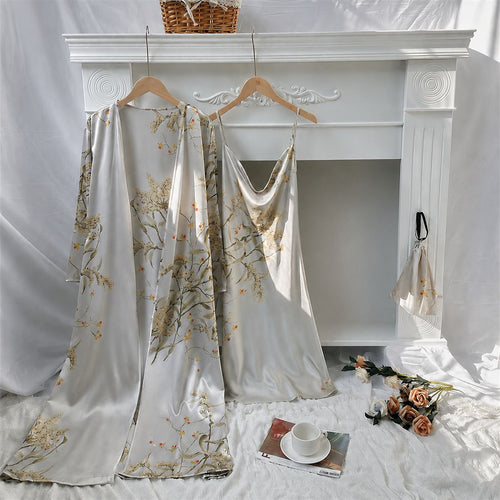 Premium Silk Nightwear & Sleep Essentials Set – 5-Piece Luxury Collection