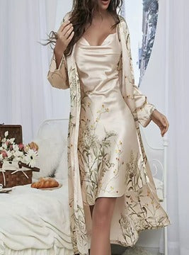 Premium Silk Nightwear & Sleep Essentials Set – 7-Piece Luxury Collection